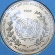 США  настольная медаль ООН 1980 год. Мир. Блистер