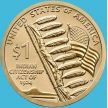 Монета США 1 доллар 2024 год. Закон о гражданстве индейцев. D