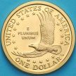 Монета США 1 доллар 2000 год. Сакагавея. Парящий орел. S. Proof