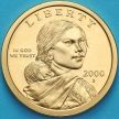 Монета США 1 доллар 2000 год. Сакагавея. Парящий орел. S. Proof