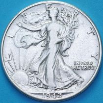 США 50 центов 1942 год.