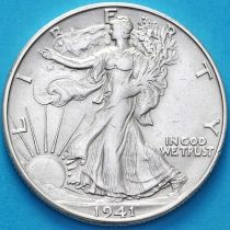 США 50 центов 1941 год  S