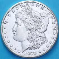 США 1 доллар 1898 год. Доллар Моргана. О