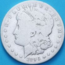 США 1 доллар 1896 год. Доллар Моргана. S
