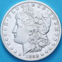 США 1 доллар 1898 год. Доллар Моргана. S