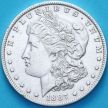 Монета США 1 доллар 1887 год. Доллар Моргана. О Монета США 1 доллар 1887 год. Доллар Моргана. О