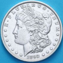 США 1 доллар 1892 год. Доллар Моргана.