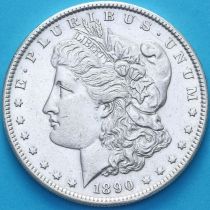 США 1 доллар 1890 год. Доллар Моргана. S