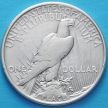 Монета США 1 доллар 1921 год. Мирный доллар. Серебро.