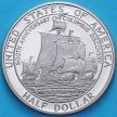 Монета США 50 центов 1992 год. S. Колумб. 