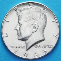 США 50 центов 1965 год.
