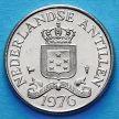 Монета Нидерландских Антил 25 центов 1970-1985 год. XF