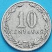 Монета Аргентина 10 сентаво 1911 год.