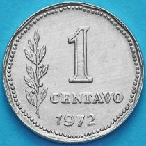 Аргентина 1 сентаво 1972 год.