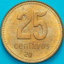 Аргентина 25 сентаво 2010 год