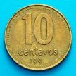 Монета Аргентина 10 сентаво 1994 год.
