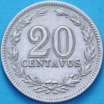 Аргентина 20 сентаво 1905 год.