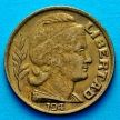 Монета Аргентина 5 сентаво 1945 год.