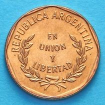 Аргентина 1 сентаво 1993 год. КМ 113а