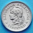 Монета Аргентина 5 сентаво 1975 год.