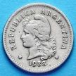 Монета Аргентина 10 сентаво 1938 год.