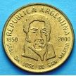 Монета Аргентины 50 сентаво 2000 год. Хосе де Сан-Мартин.