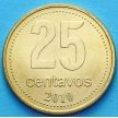 Монета Аргентины 25 сентаво 2010 год. Ратуша Буэнос-Айреса.