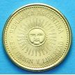 Монета Аргентина 5 сентаво 2010 год.