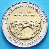 Аргентина 1 песо 2010 год. Ледник.