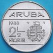 Монета Аруба 2 1/2 флорина 1988 год.