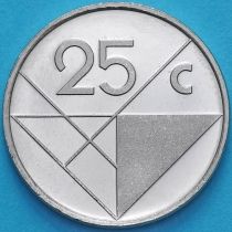 Аруба 25 центов 1988 год.