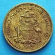Монета Багамских островов 1 цент 1979-1982 год.