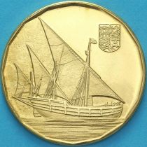 Багамские острова, Гуанахани 3 доллара 2020 год. Нинья