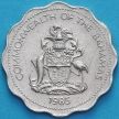 Монета Багамские острова 10 центов 1985 год. Альбула.