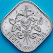 Монета Багамские острова 15 центов 1966 год.