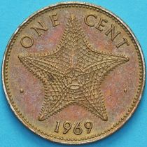 Багамские острова 1 цент 1969 год.