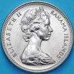 Монета Багамские острова 25 центов 1969 год.