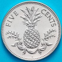 Багамские острова 5 центов 2005 год. Ананас.
