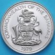 Монета Багамские острова 25 центов 1979 год