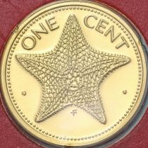 Багамские острова 1 цент 1975 год. BU