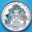 Монета Багамские острова 25 центов 2024 год. 50 лет Центральному банку