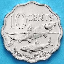 Багамские острова 10 центов 2007 год. Бонфиш.