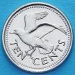 Монета Барбадос 10 центов 2009 год. Чайка.