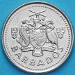 Монета Барбадос 10 центов 1995 год. Чайка.