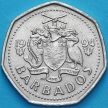Монета Барбадос 1 доллар 1994 год. Летучая рыба.