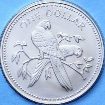 Белиз 1 доллар 1974 год. Медь-Никель. BU