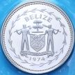 Монета Белиз 50 центов 1974 год. Медь-никель. Proof