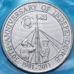 Монета Белиз 2 доллара 2011 год. 30 лет Независимости