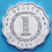 Монета Белиза 1 цент 2010 год.
