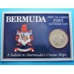 Монета Бермудских островов 1 доллар 1985 год. Круизный туризм.